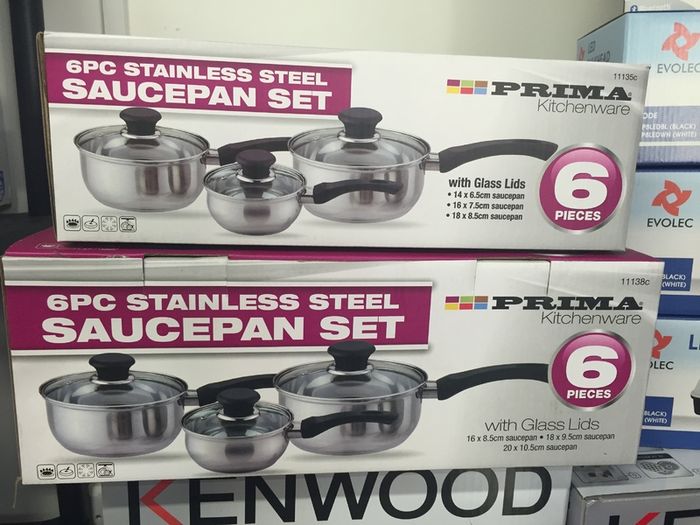 Stainless Steel Pot Pots Set of 3