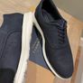 Charles Tyrwhitt - Nubuck Navy Smart Trainers Image 6