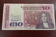 Irish 10 Pound Banknote