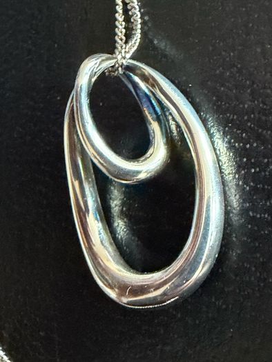 silver necklace