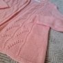 Handknitted cardigan Peach Rose size L Image 5