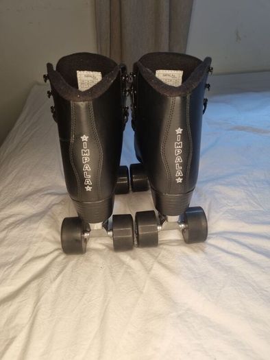 Impala Roller Skates Black Size 4