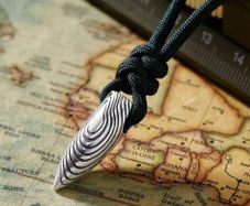 Men's Bullet Pendant + Chain