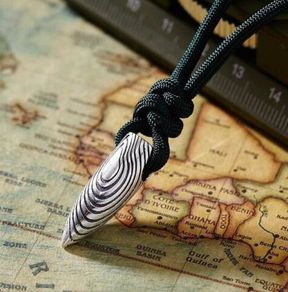 Men's Bullet Pendant + Chain