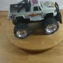 Vintage Artin Eruptor RC Monster Truck 1:14 Scale Boxed Spare Or Repair 90s Image 5