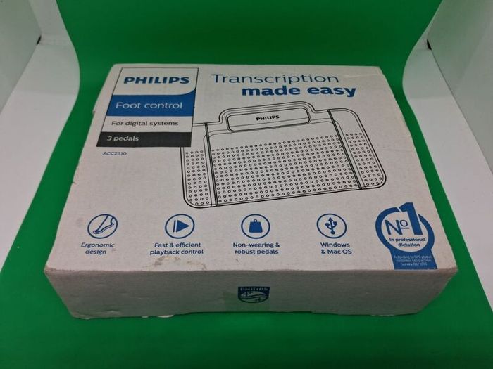 Postage - Philips ACC2310 Foot Control for Dictation System