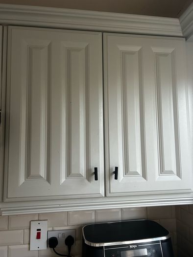 kitchen cabinets and counter top