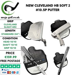 New Cleveland HB Soft 2 #10.5P Putter / 34