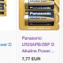 Duracell Panasonic Energizer New batteries D Image 3