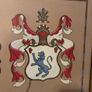 Vintage Hand Painted Coat of Arms of McCarthy and Brennan families Image 3