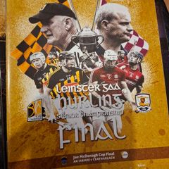 Gaa Programmes Leinster Hurling Final 2018 Galway V Kilkenny