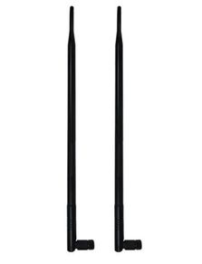 2pcs 6dbi Rp-sma 2.4ghz 5ghz High Gain Wi-fi Router Antena.