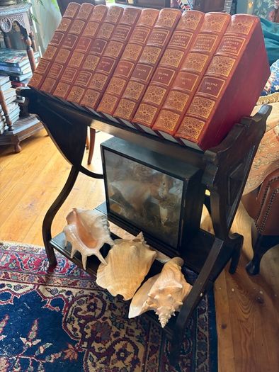 Large Victorian Book Trough