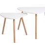 BRAND NEW 2 Side Coffee Tables Furniture Nested Tables Living Room Side Table Image 3