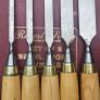 Robert Sorby gilt edge chisel set, boxed Image 5