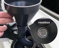 Gasoline oil etc funnel with filter