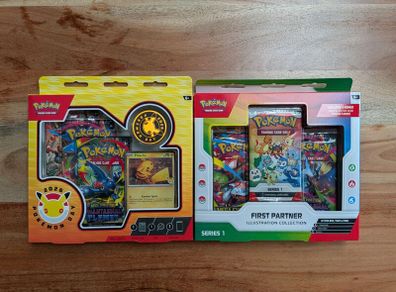 Pokemon TCG Sealed Box Pair 2026 Pokemon Day & First Partner Illustration Collection Series 1