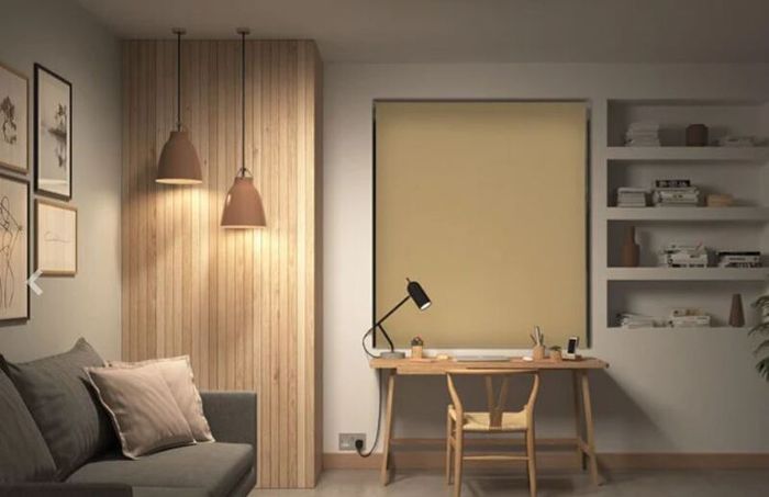 Brand New Blackout Blinds - double with sheer