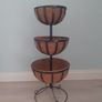 Tiered garden basket planter Image 3