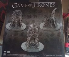 Game of Thrones 7" Iron Throne Replica Statue