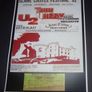 Thin Lizzy concert poster+ticket Slane Castle Co Meath Ireland 1981 Reprodution Image 2