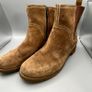 Womens Timberland EK Dark Brown Leather Zip Up Casual Chelsea Boots UK 4.5 Image 2