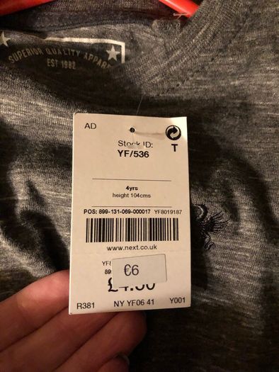 Next long sleeved top - bnwt