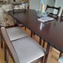 Mahogony Dining Table & Chairs Image 2
