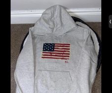 Polo Ralph Lauren Kids American Flag Logo Hoodie