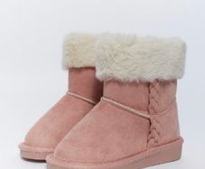 S'fera girls "Ugg" style boots  Size EU24/ UK 7 EUC