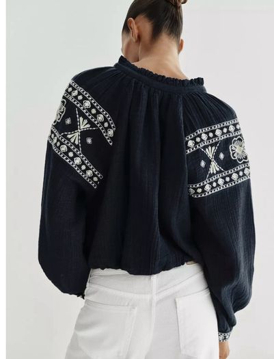 Zara Pattern Blouse
