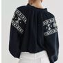 Zara Pattern Blouse Image 3