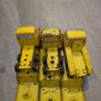 Vintage 1970s Tiny Tonka Pressed Steel Truck & Lowboy Trailer Image 7