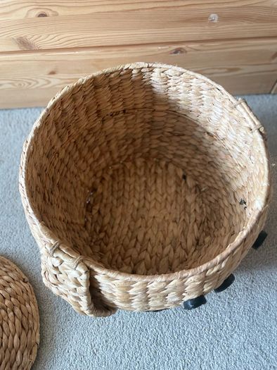 Beautiful Wicker Storage in Excellent Condition