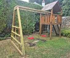 Free Climbing Frame and Swing Set