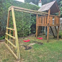 Free Climbing Frame and Swing Set