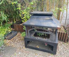 garden  wood burner