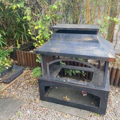 garden  wood burner