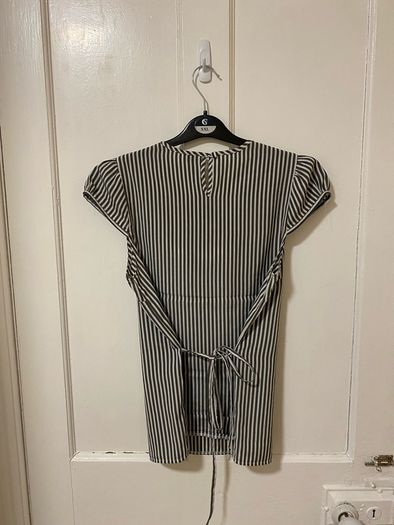Topshop ruffle blouse