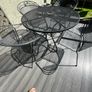 Garden Table (120 cm)  & 4 chairs - great condition Image 3