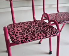 Upcycled Vintage School Chairs