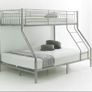 New Metal bunk beds White black or silver Image 5