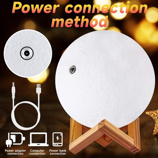 Personalized 3D Printed Night Light with Photo & Text, 16-Color USB Rechargeable Touch Lamp for Mother's Day, Christmas, Valentine's Day, and Anniversaries Brand: XSTZR
