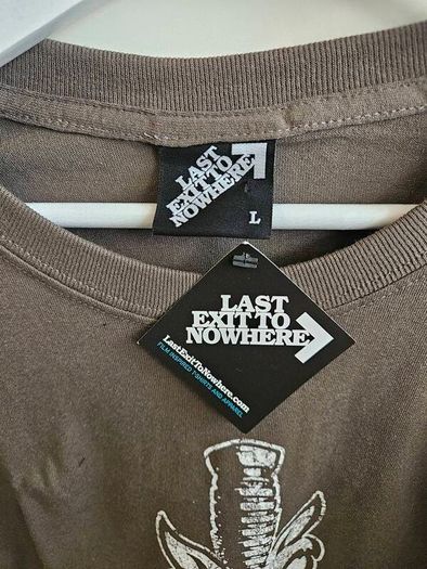 Last Exit To Nowhere men's Tshirts NWT