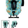 Axkid x Geggamoja Car Seat Cover  Minikid 1,2 & Move Image 2