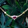 Vintage 1970s Ruby & Diamond Necklace - 18ct Image 6
