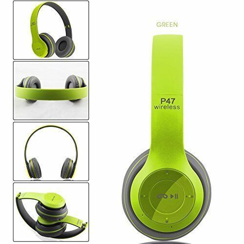 New Foldable Wireless Bluetooth Stereo Headset Headphones with Microphone