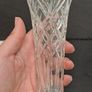 2 cut crystal flower vases Image 4