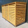 Wheelie Bin Storage  3 Bays - Natural Image 7