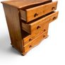 Chest of Drawers and Bedside Locker - Pine Image 4
